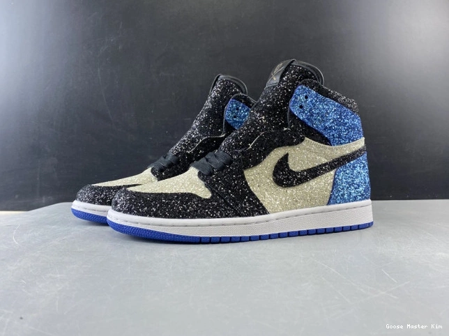 AIR 1 CK5566-400 X DESIGN JORDAN GLITTER FRAGMENT 0619